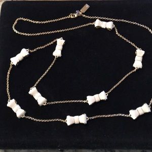 Kate Spade Take a Bow necklace